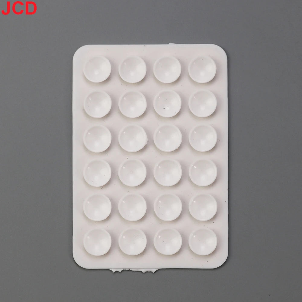 1Pcs Double Sided Silicone Suction Cup Mobile Phone Suction Cup with Adhesive Pad Silicone Pad Rubber Suction Cup ﻿