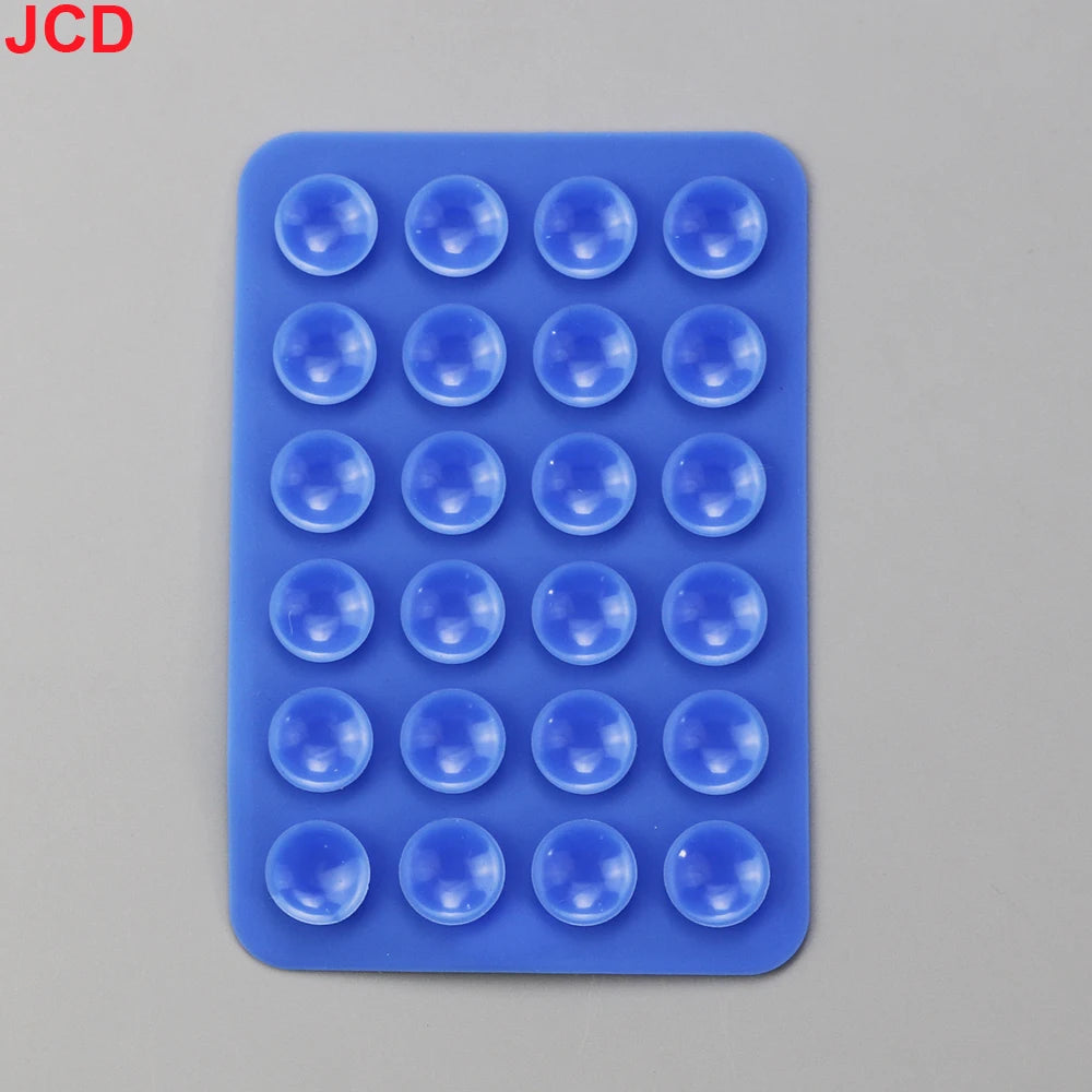1Pcs Double Sided Silicone Suction Cup Mobile Phone Suction Cup with Adhesive Pad Silicone Pad Rubber Suction Cup ﻿