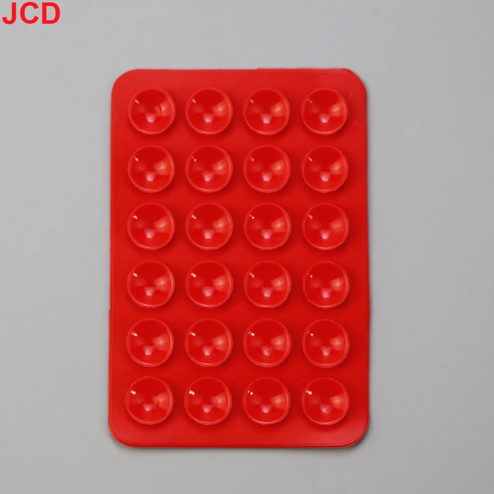 1Pcs Double Sided Silicone Suction Cup Mobile Phone Suction Cup with Adhesive Pad Silicone Pad Rubber Suction Cup ﻿