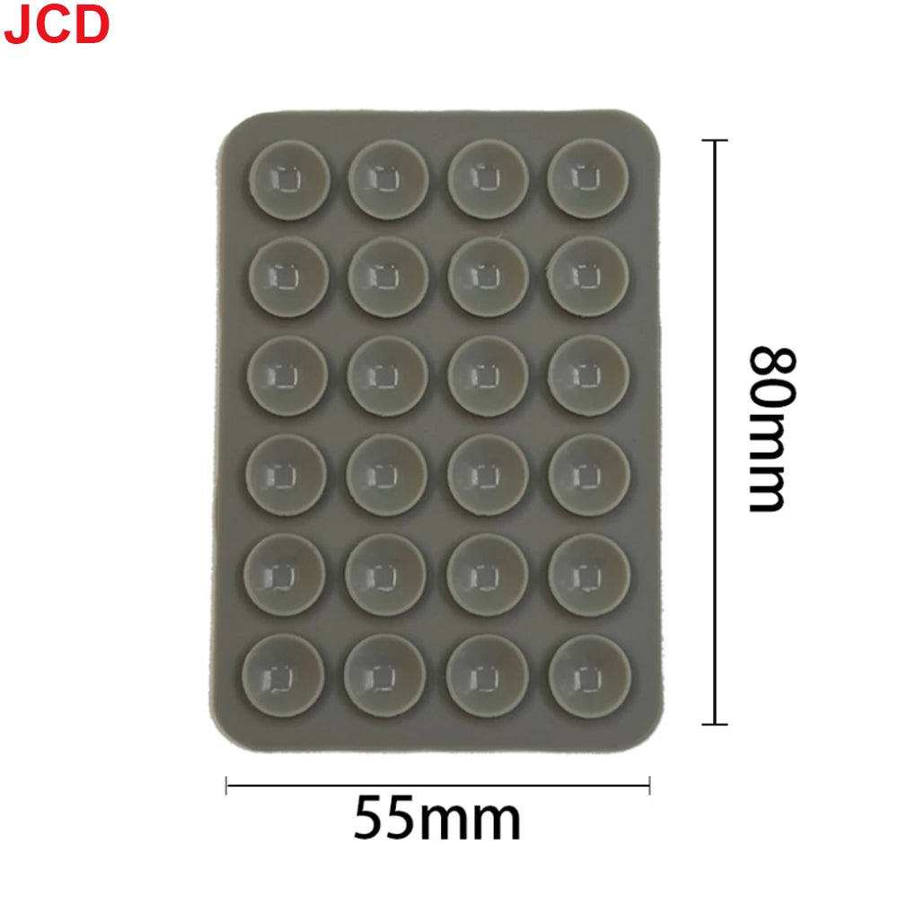 1Pcs Double Sided Silicone Suction Cup Mobile Phone Suction Cup with Adhesive Pad Silicone Pad Rubber Suction Cup ﻿
