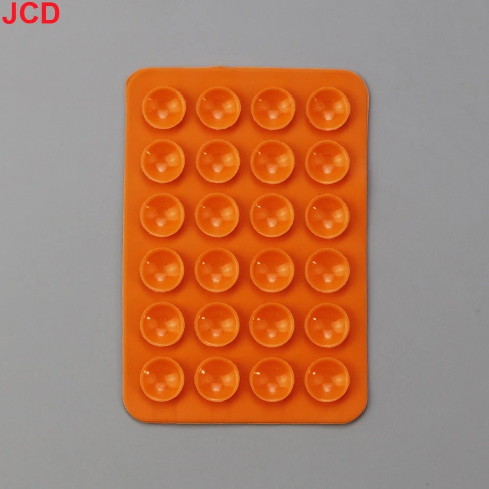 1Pcs Double Sided Silicone Suction Cup Mobile Phone Suction Cup with Adhesive Pad Silicone Pad Rubber Suction Cup ﻿