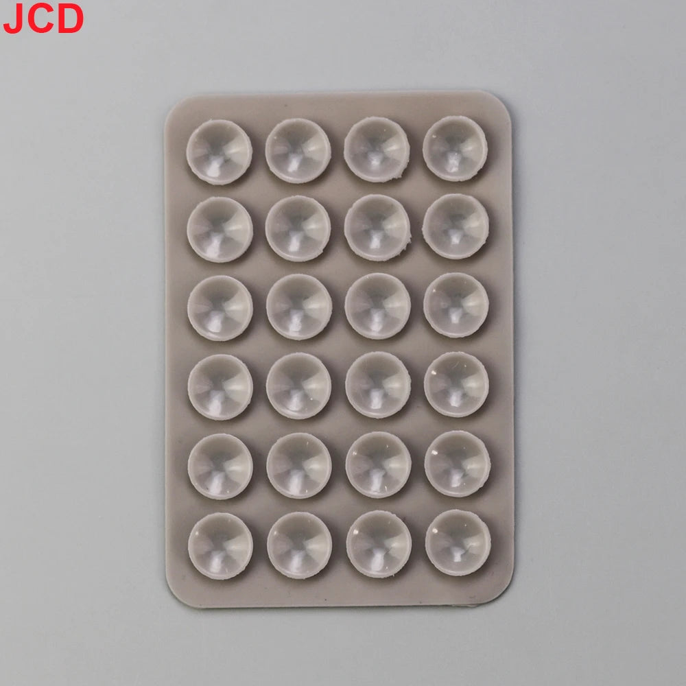 1Pcs Double Sided Silicone Suction Cup Mobile Phone Suction Cup with Adhesive Pad Silicone Pad Rubber Suction Cup ﻿