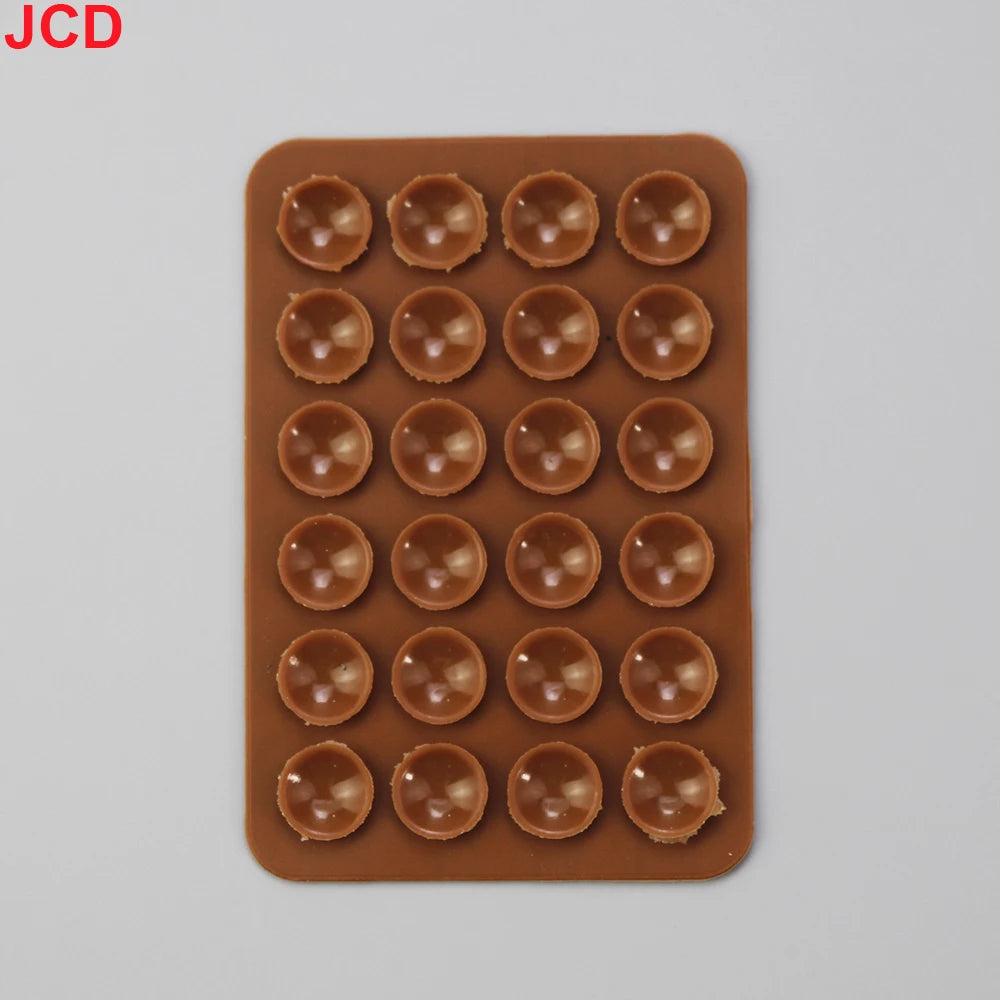 1Pcs Double Sided Silicone Suction Cup Mobile Phone Suction Cup with Adhesive Pad Silicone Pad Rubber Suction Cup ﻿