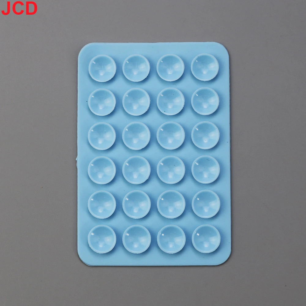 1Pcs Double Sided Silicone Suction Cup Mobile Phone Suction Cup with Adhesive Pad Silicone Pad Rubber Suction Cup ﻿